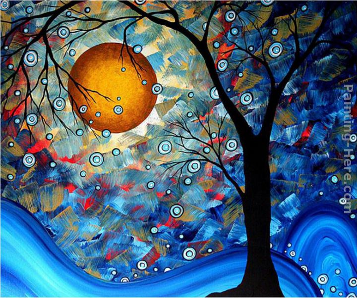 Blue Essence painting - Megan Aroon Duncanson Blue Essence art painting